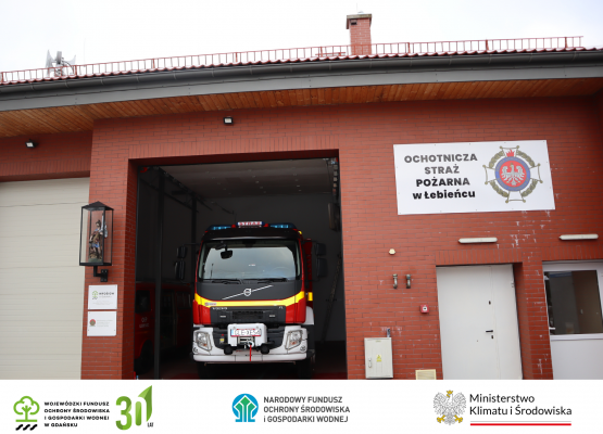 Grafika 6: Pożyczka na zakup średniego samochodu ratowniczo-gaśniczego dla Ochotniczej Straży Pożarnej w Łebieńcu