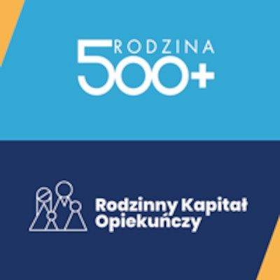 Grafika: Świadczenia 500 plus i RKO ...